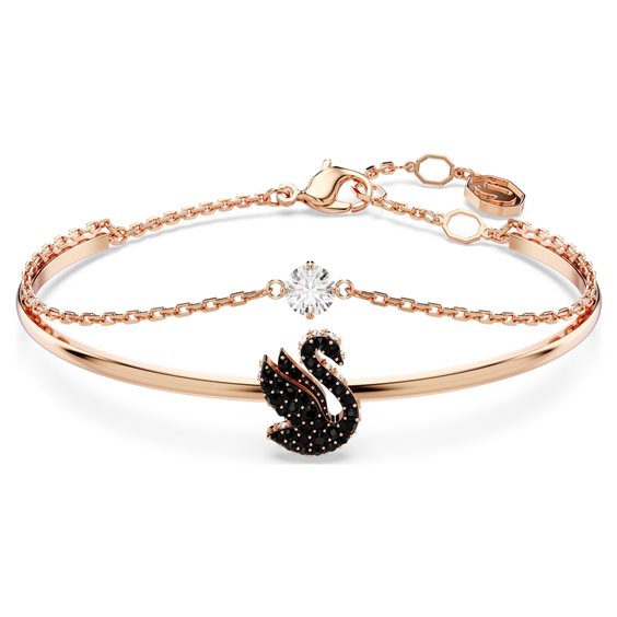 Bracciale Swarovski Donna Swan in Acciaio Cubic Zirconia 5688248 - 5688248
